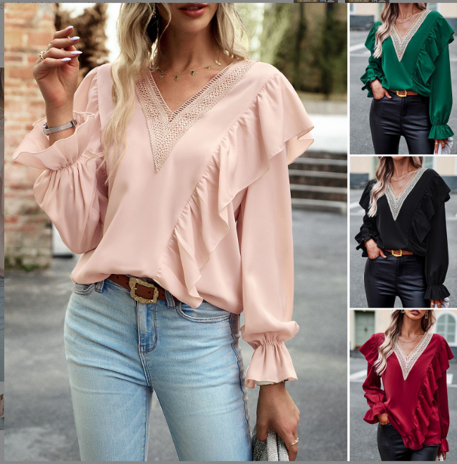 BLUSA ENCAJE