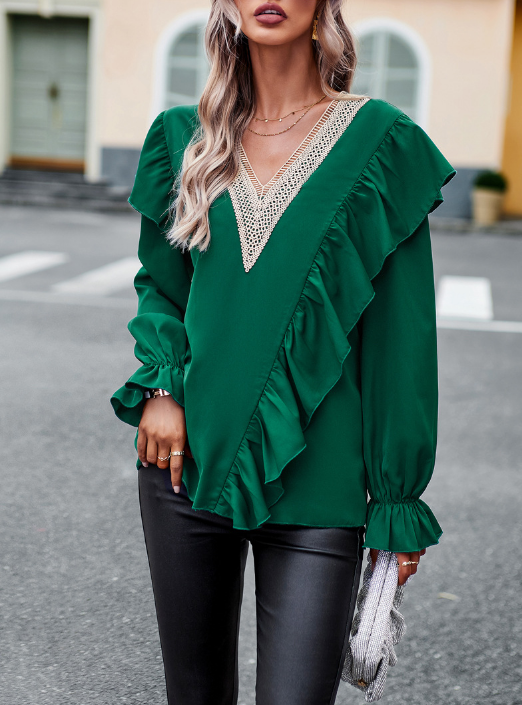 BLUSA ENCAJE